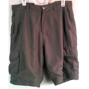 Hierarchy Cargo Shorts HRWS141150 Men's Charcoal Gray Size 34